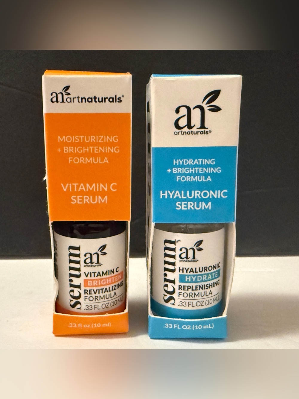 ArtNaturals Vitamin C & Hyaluronic Serum Duo 10ml Each